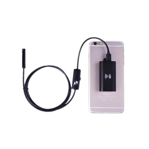 Không dây không thấm nước IP67 nội soi với 8 mét <span class=keywords><strong>Wifi</strong></span> Hotspot 480p-720P CMOS cảm biến 1m Cáp mềm máy ảnh cho Android & IOS kiểm tra - Product Image 1