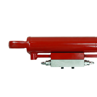 Cylindre hydraulique pour camion à ordures, alésage de 63 mm, course de 250 mm, marque CCYY 45 #   Acier à double action 30MPa Conception personnalisée pour les déchets