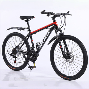 热卖26英寸MTB山地自行车，带双盘式制动器和悬挂钢叉21-30速 - Product Image 4