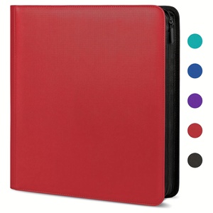 MIO-Album en cuir PU/velours, 12 poches, 480 cartes pour <span class=keywords><strong>carte</strong></span> de commandant, pour album photo Tcg Zip - Product Image 6