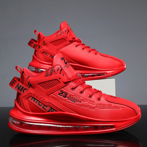 Zapatos Deportivos Rojos de Baloncesto para Hombre - Product Image 1
