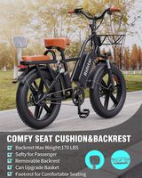 Suzuki Cargo Ebike Meilleures ventes USA 500W 15ah Vélo électrique pour femme Vélo de ville à vitesse unique 48v 20 pouces Vélo e-cargo familial