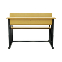 Mobilier scolaire moderne, pupitre et banc de salle de classe, table et chaises pour étudiants de bibliothèque