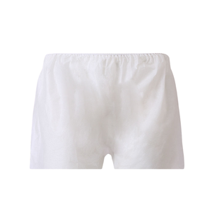 Short jetable grande taille, pantalon de bain de pieds respirant unisexe, boxer de sauna non tissé en stock - Product Image 4