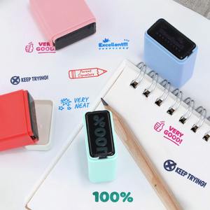 Jeu <span class=keywords><strong>de</strong></span> cinq timbres pour les enseignants encouragent les élèves à soutenir la personnalisation Flash Stamp - Product Image 4