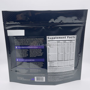 Sac Zippé D'Emballage Alimentaire Vertical MuscleTech Personnalisé, Haute Performance, Extrême, pour Poudre Protéinée de 6 lb pour la Construction Musculaire - Product Image 2