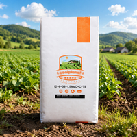 Sac tissé en PP personnalisé, résistant à l'humidité, avec poignée thermoscellée, pour emballage plastique de mastic de construction et de maïs - Vente chaude