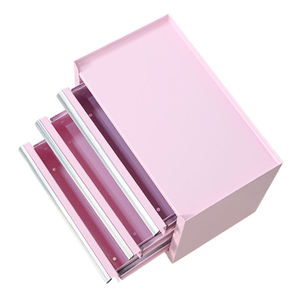 Maorong Chuyên Nghiệp 3-Ngăn Kéo Màu Hồng Mini Công Cụ Tủ OEM/ODM/OBM Tùy Chỉnh Không Thấm Nước Chống Trộm Giá Thấp Bán Buôn Công Cụ - Product Image 4