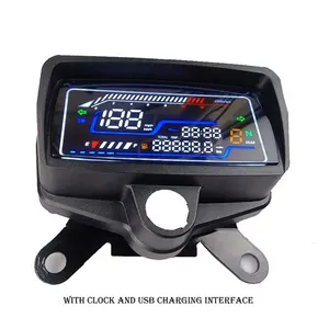 CG125 Motocross 디지털 속도계/cg 125 오토바이에 대한 오토바이 LCD 수정 미터