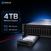 Server Infrastruktur Perusahaan FusionServer 2288H V6 Rakmount Tersegel Pabrik untuk Pengujian Lab, Pengembangan Homelab