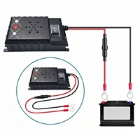 Répulsif à ultrasons contre les rongeurs IP65 étanche sous le capot pour voitures, camions, camping-cars, compartiments moteur, entrepôts et greniers (12V - 32V)