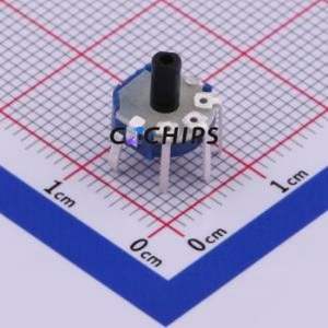 ตัวต้านทานแบบปรับได้/โพเทนชิออมิเตอร์ผ่านรูตัวต้านทาน (THT) RK08H11100X7 10kOhm 30% 20V 30mW - Product Image 1