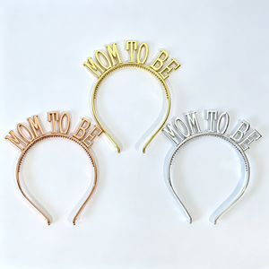 Diadema de Plástico 3D con Letras en Relieve para Futura Mamá, Accesorio para el Cabello para Fiestas, Baby Shower, Celebración del Embarazo, Directo de Fábrica - Product Image 4