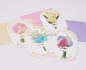 Biglietti d'<span class=keywords><strong>Auguri</strong></span> Personalizzati Favorcrafts con Logo 3D, Stampa UV, Migliori <span class=keywords><strong>Auguri</strong></span> per San Valentino - Product Image 1