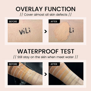 MLM Hot Sale OEM Custom <b>Foundation</b> Liquid Full Coverage Waterproof Long Lasting Oil Control Brightening Private Label Makeup - Product Image 6