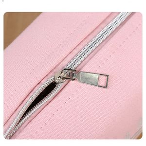 Siy1631 2025 Nuevo Diseño Bolsa de Lona para Maquillaje con Letras, Organizador, Bolsa de Almuerzo, Bolsa de Cosméticos de Gran Capacidad - Product Image 4
