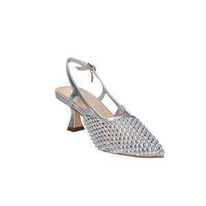 Escarpins Donna Slingback Gold & Gold à talon de 6 cm, argentés, taille 37 - Product Image 4