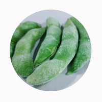 Edamame surgelé en tige XMSD, soja vert de haute qualité, choix populaire pour les restaurants et les importateurs