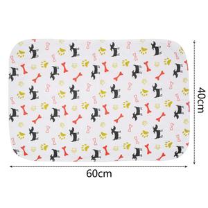 Bán buôn tùy chỉnh tốt nhất lựa chọn cao thấm có thể giặt tái sử dụng thân thiện với môi Dog PEE Puppy Pet Bô đào tạo <span class=keywords><strong>Pads</strong></span> - Product Image 6