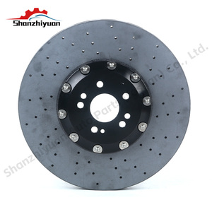 Vendita calda NewCarbon ceramico rotori a disco freno 380-440mm per Porsche 718 Boxster S 992.2 Carrera Cayenne 911 Sport classico - Product Image 4