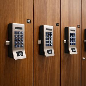 Cerraduras para taquillas de madera: Cerradura de puerta digital y electrónica RFID de acero inoxidable 304 de alta resistencia para taquillas de madera de club de golf - Product Image 6