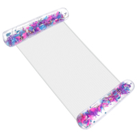 Hamac flottant gonflable en PVC pour adultes, éco-responsable, personnalisé