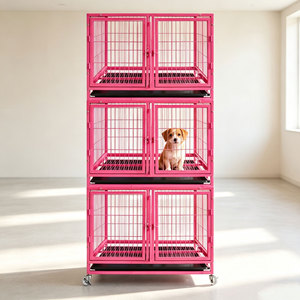 Cage <span class=keywords><strong>de</strong></span> transport portable pour chien pour les visites <span class=keywords><strong>de</strong></span> baby-sitter - Product Image 4