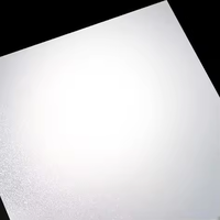 Film diffuseur flexible en PP/PC mat - Feuille de lumière optique laiteuse pour modules de rétroéclairage LED, panneaux lumineux et écrans publicitaires