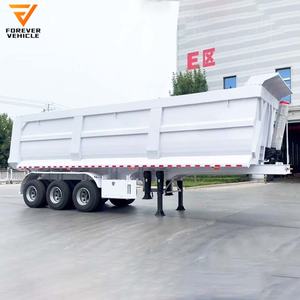 New Used Tipper Tractor <b>Side</b> Rear Heavy Duty Dump 351-450hp Euro 2 Engine 5-10T Load Capacity - Product Image 5
