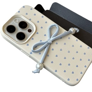Coque de téléphone 3D en forme de nœud pour iPhone 16 Pro Max/17, antichoc pour iPhone 13, protection intégrale pour iPhone 14, Cœur 15 - Product Image 5