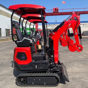 Mini Excavadora Hidráulica Pequeña con Motor EPA 5 de 1-1.5 Toneladas y Bomba con 2 Años de Garantía - Product Image 1