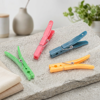 Pinces à linge en plastique antirouille robustes à forte adhérence pour séchage extérieur, cuisine, armoire, écologiques, et clips pour sacs de chips