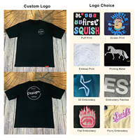 Sıcak Fırsat %100 Pamuklu Jersey Kalın Kumaş Özel Serigrafi Baskılı Logo Düz Renk Çevre Dostu Tüylenmez Tişört Toptan Satış