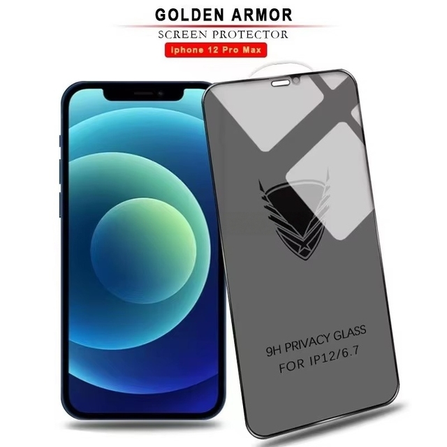 Anti Spy Privacy Tempered Glass Screen Protector Anti Peep Film for iPhone 12 13 14 15 16 17 Pro Max Mini Samsung Mobile Phone