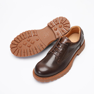 Botas <span class=keywords><strong>Chelsea</strong></span> de Piel Genuina Hechas a Mano para Hombre, Botines Clásicos de Caña Alta con Cordones, Transpirables y Antideslizantes, Zapatos de Vestir a la Moda - Product Image 4