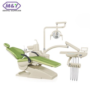 Chaise dentaire Chaise dentaire de levage électrique Chaise dentaire Clinique dentaire Équipement de chaise de traitement complet Usine en gros - Product Image 1