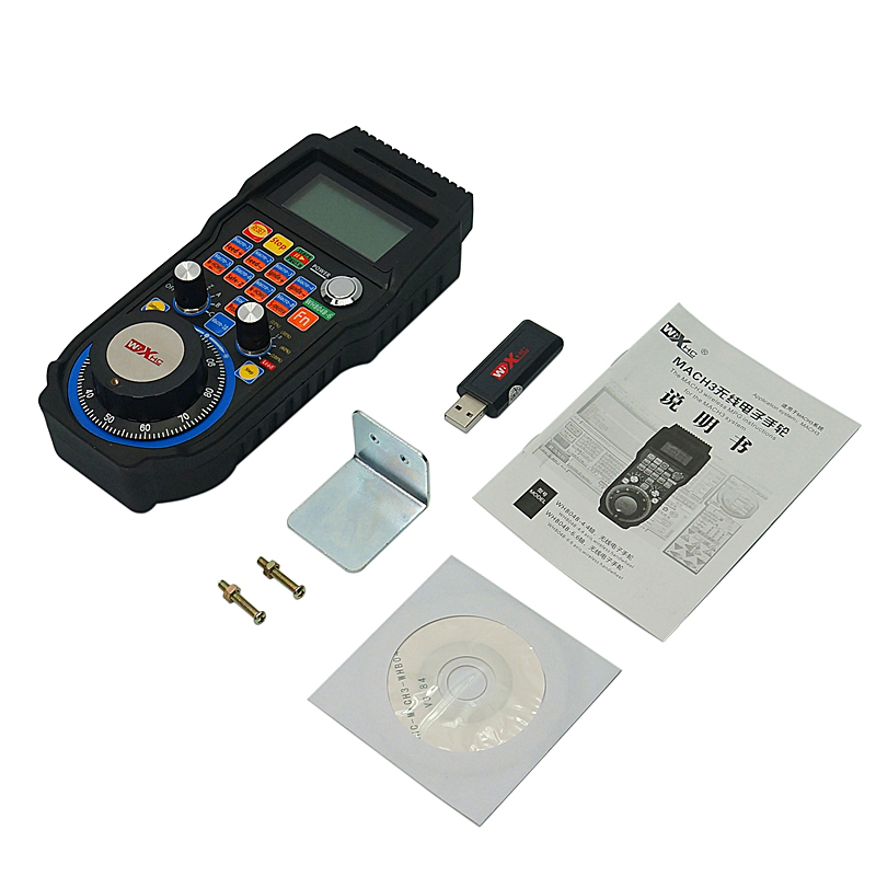 Mach3 CNC Controller And Manual Pulse Generator Mpg CNC Remote Handwheel Control