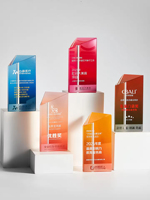 Trophée en cristal personnalisé avec impression couleur pour anniversaire, récompense pour employé exceptionnel, souvenir