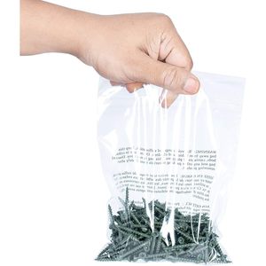 Bolsas de Polietileno Transparentes con Advertencia de Asfixia, Paquete Combinado Pequeño de 400 Unidades, Bolsas Desechables OPP de 4x6, 5x7, 6x9, 8x10 - Product Image 5