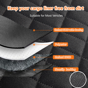 वाटरप्रूफ कुत्ते हैममॉक 600 डी ऑक्सफोर्ड सामग्री ठोस कार सीट कवर स्क्रैचप्रूफ नॉनस्लिप टिकाऊ जाल खिड़की भंडारण जेब पालतू - Product Image 2