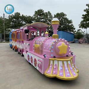 Train sans rail populaire en promotion pour parcs d'attractions, à usage commercial, télécommandé à batterie, pour <span class=keywords><strong>adultes</strong></span> et enfants - Product Image 5