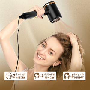 Strong Wind Ionic Secador De Pelo Manufacturer Mini Portable Foldable Hair Blow Dryer for Household Travel Hotel - Product Image 4
