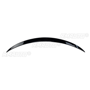 Mercedes-Benz W205 Sedan Rear Spoiler for C300 C180 C200 C260 2015-2021 Carbon Material Trunk Wing Decklid Trim <b>Splitter</b> Lip - Product Image 2