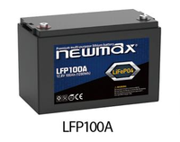 بطارية ليثيوم فوسفات الحديد (LiFePO4) صلبة جديدة من 2NEWMAX LFP100A كورية، 12.8 فولت 100 أمبير ساعة، 5000 دورة، لتخزين الطاقة الشمسية، UPS، للمركبات الترفيهية والبحرية