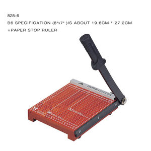 Coupe-papier manuel <span class=keywords><strong>mini</strong></span> <span class=keywords><strong>guillotine</strong></span> de qualité supérieure en bois, robuste, format B6, à vendre - Product Image 2