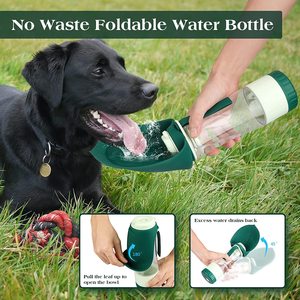 Kind PT16632 Modern Portable 3-in-1 Pet Feeder 600ml Water and 150g Food Outdoor Friendly Made of Durable <b>Plastic</b> - Product Image 5