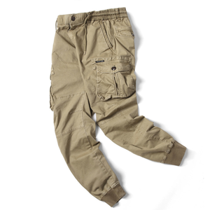 Custom Men's <strong>Four</strong>-Season Cargo Pants <strong>Plus</strong> Size Long <strong>Trousers</strong> Stylish Multi-Color Casual Work Pants Tapered <strong>Trousers</strong> - Product Image 3