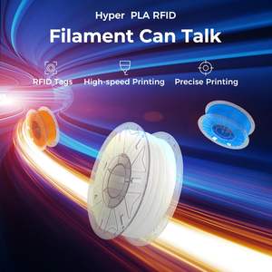 Filamento Creality Hyper PLA 1.75mm Gris 1kg Impresión de Alta Velocidad y Precisión - Product Image 2