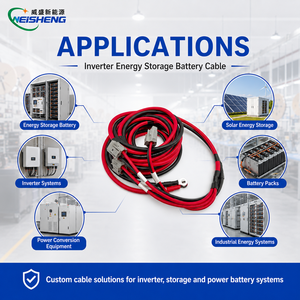 Aangepaste hoogspanningsbatterijkabelassemblage Anderson connector ringterminal OEM - Product Image 2