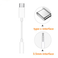 USB-C 3,5mm Kopfhöreradapter AC-Ausgang Handy-Ladung Datenübertragung ABS-Material Kurzschlussschutz 100% OEM